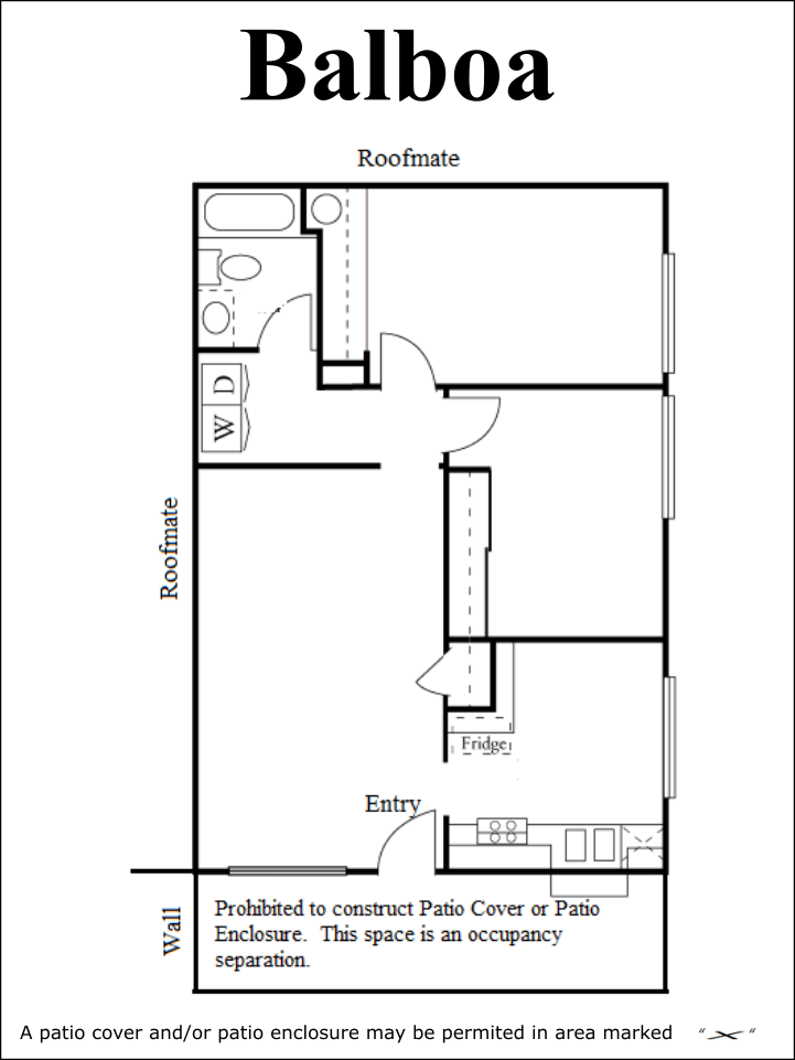 Balboa Floor Plan