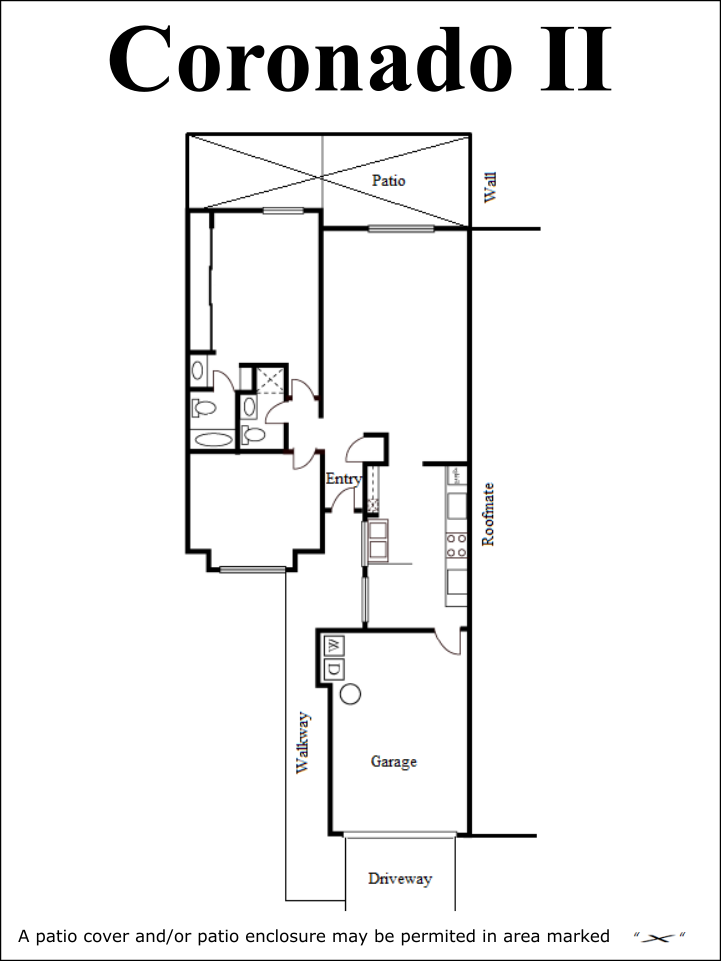 Coronado II Floor Plan