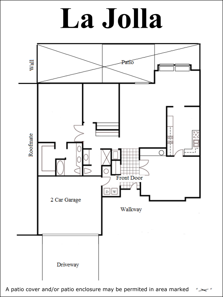 La Jolla Floor Plan