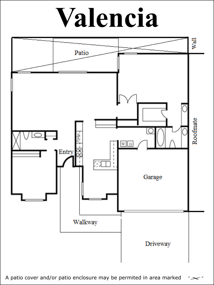 Valencia Floor Plan